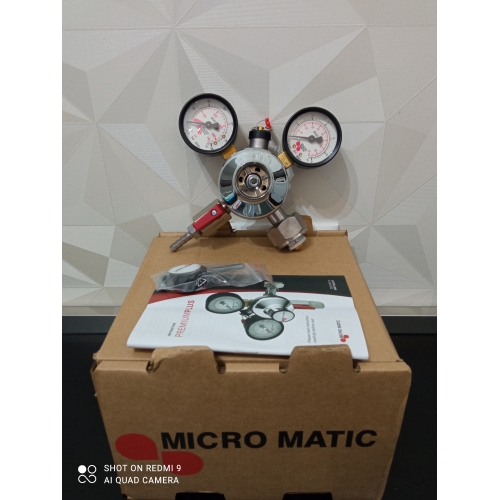 Редуктор СО2 Micro Matic 1 выход,с перекрывателем